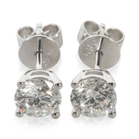 1.07 ctw White Gold Lab-Grown Diamond Earrings