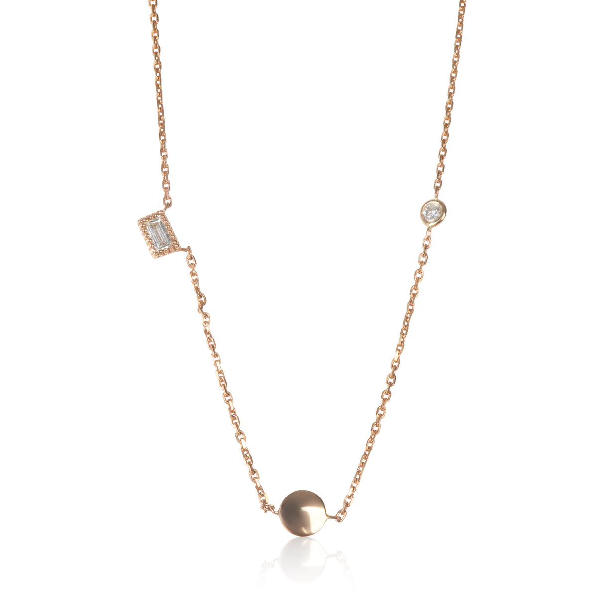 Rose Gold Diamond Pendant