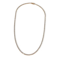 11.28 ctw Yellow Gold Lab-Grown Diamond Necklace