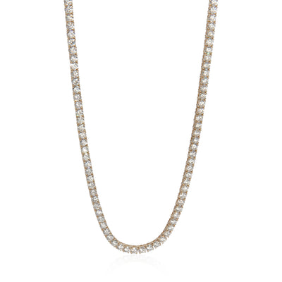 14.24 ctw Yellow Gold Lab-Grown Diamond Necklace
