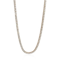 14.24 ctw Yellow Gold Lab-Grown Diamond Necklace