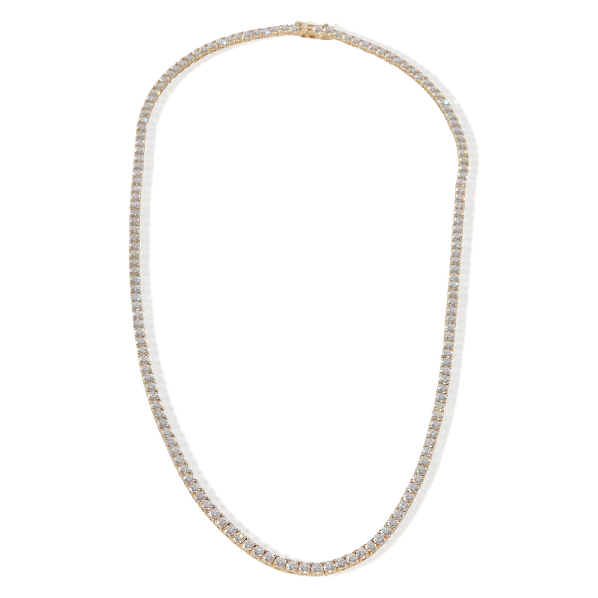 14.24 ctw Yellow Gold Lab-Grown Diamond Necklace