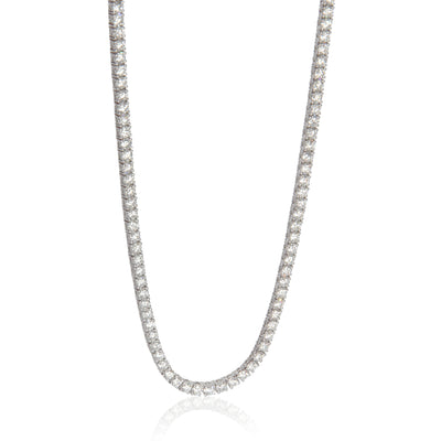 9.69 ctw White Gold Lab-Grown Diamond Necklace