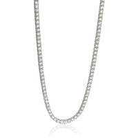 9.69 ctw White Gold Lab-Grown Diamond Necklace