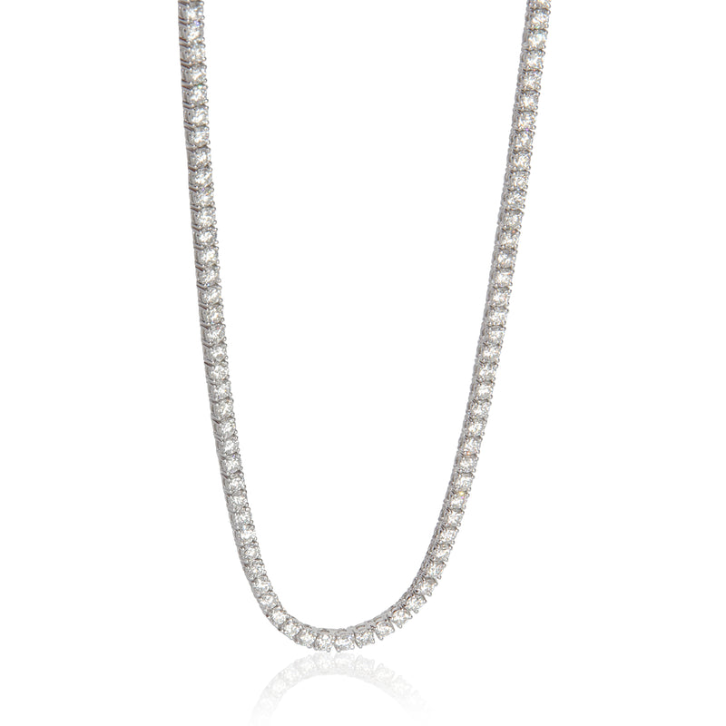 9.69 ctw White Gold Lab-Grown Diamond Necklace