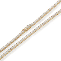 14.15 ctw Yellow Gold Lab-Grown Diamond Necklace