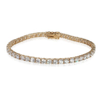 9.49 ctw Yellow Gold Lab-Grown Diamond Bracelet