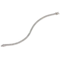9.5 ctw White Gold Lab-Grown Diamond Bracelet