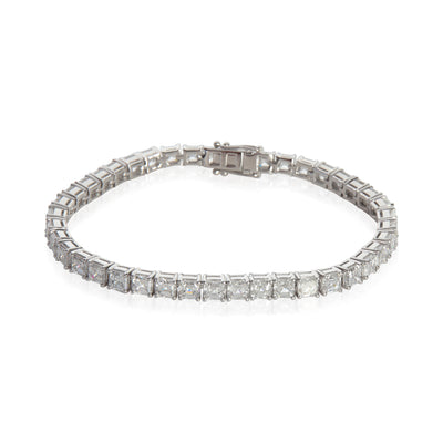 13.74 ctw White Gold Lab-Grown Diamond Bracelet
