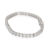 13.74 ctw White Gold Lab-Grown Diamond Bracelet