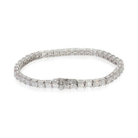 13.74 ctw White Gold Lab-Grown Diamond Bracelet