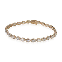 5.08 ctw Yellow Gold Lab-Grown Diamond Bracelet