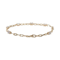 1.68 ctw Yellow Gold Lab-Grown Diamond Bracelet