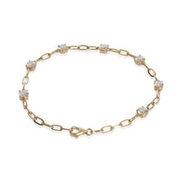 2.28 ctw Yellow Gold Lab-Grown Diamond Bracelet