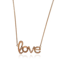 Rose Gold  Love Pendant