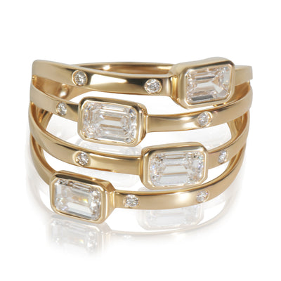 1.31 ctw Yellow Gold Lab-Grown Diamond Ring