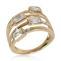 1.31 ctw Yellow Gold Lab-Grown Diamond Ring