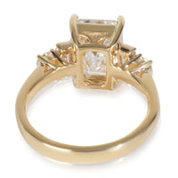 4.86 ctw Yellow Gold Lab-Grown Diamond Engagement Ring