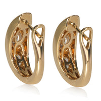 1.18 ctw Yellow Gold Lab-Grown Diamond Earrings