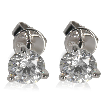 1.52 ctw White Gold Lab-Grown Diamond Earrings