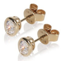 1.03 ctw Yellow Gold Lab-Grown Diamond Earrings
