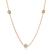 Fancy Brown Diamond by the Yard Necklace in 14KT Gold 4.35CTW