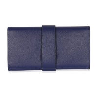 Hermes Bleu Encre Mysore Chevre Medor 23 GHW