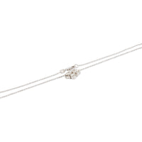 14K White Gold Diamond X Pendant, 1/1 Ctw.