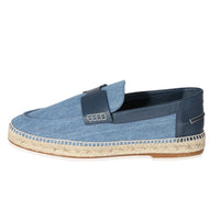 Bleu Clair Bleu Céleste Denim Trip Espadrille 41