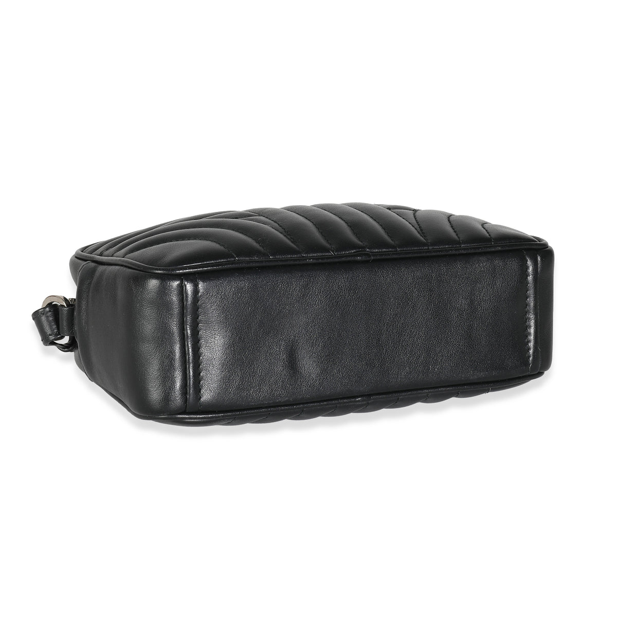 Prada Black Soft Calfskin Diagramme Camera Bag