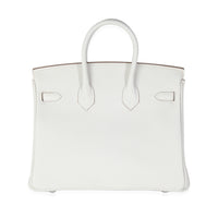 Gris Pale Togo Birkin 25 PHW