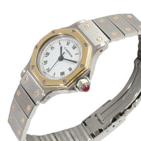 Santos de Cartier 0907 Womens Watch in 18kt Stainless Steel/Yellow Gold