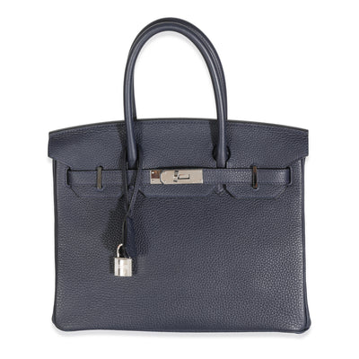 Bleu Nuit Togo Birkin 30 PHW