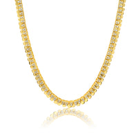 Diamond Necklace in 18K Yellow Gold 1.5 CTW