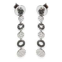 BRAND NEW Graziela Gems Earrings in 18k White Gold 1.09 CTW