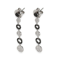 BRAND NEW Graziela Gems Earrings in 18k White Gold 1.09 CTW