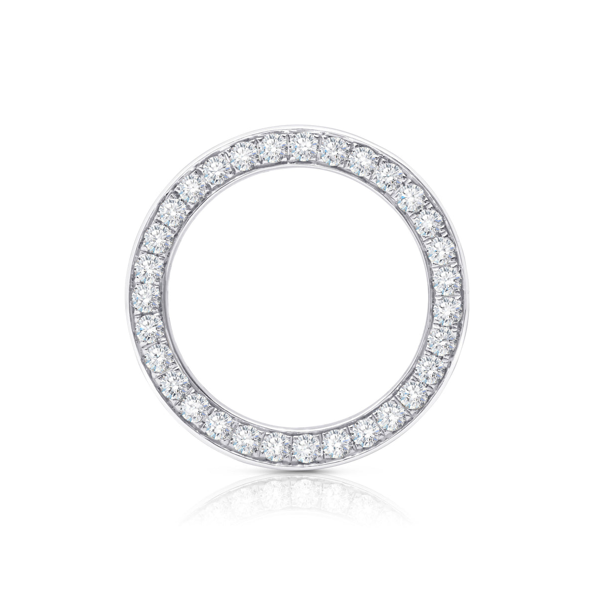 Diamond Band in 18K White Gold 2.92 CTW