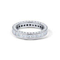 Diamond Band in 18K White Gold 2.92 CTW