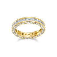 Diamond Band in 18K Yellow Gold 2.92 CTW