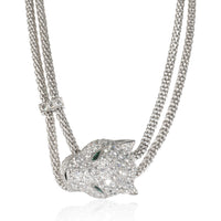 Panthere de Cartier Diamond Necklace (White Gold)