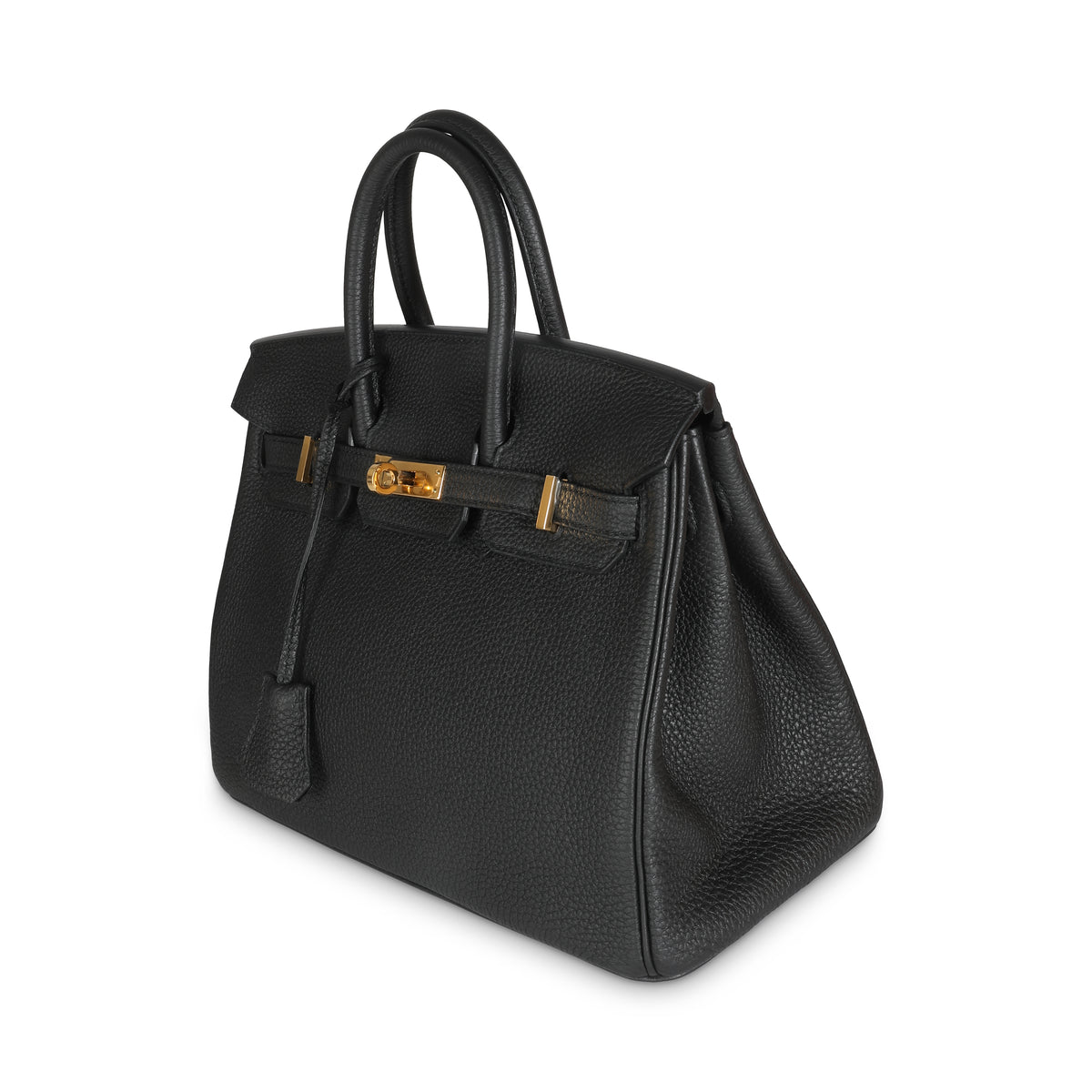 Black Togo Birkin 25 GHW