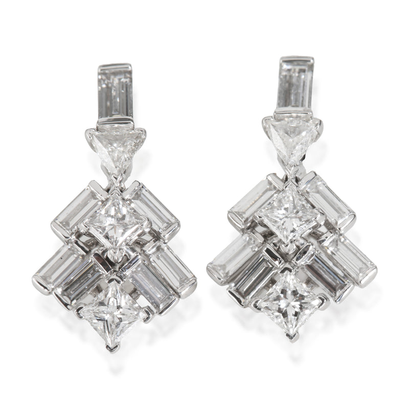 Reflection de Cartier Earrings (White Gold)