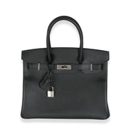 Black Epsom Birkin 30 PHW