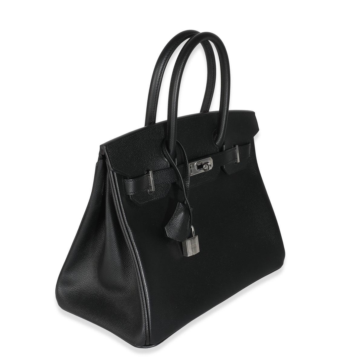 Black Epsom Birkin 30 PHW