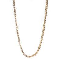Diamond Tennis Necklace in 14K Yellow Gold (5.50 CTW)