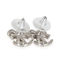 2020 CC Bow Strass Silver Tone Earring