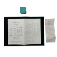 Tiffany Solitaire Engagement Ring in Platinum H VVS2 2.15 CTW