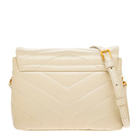 Ivory Matelasse Leather Toy Loulou