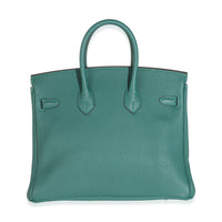 Malachite Togo Birkin 25 GHW