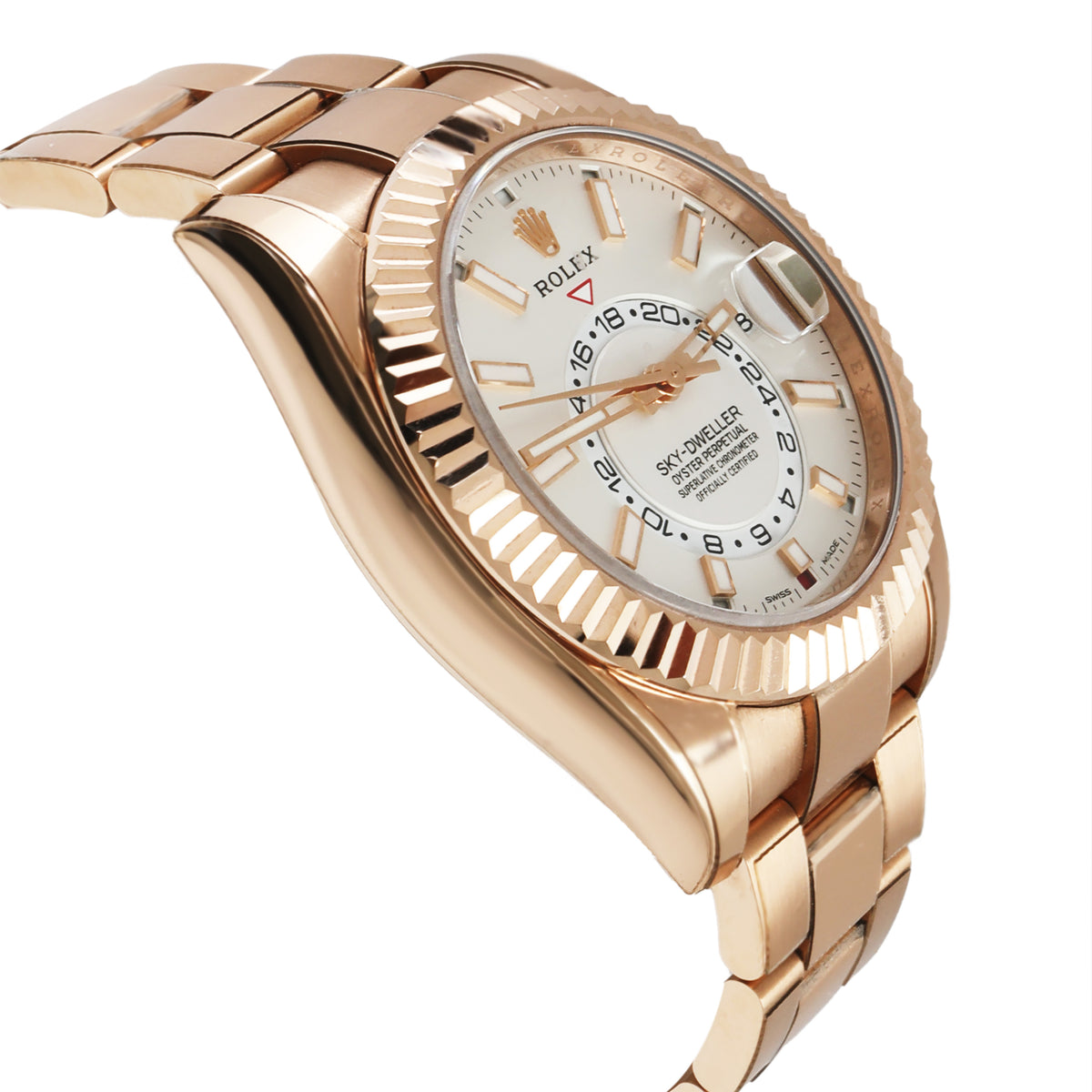 Sky-Dweller 326935 Mens Watch in 18kt Rose Gold